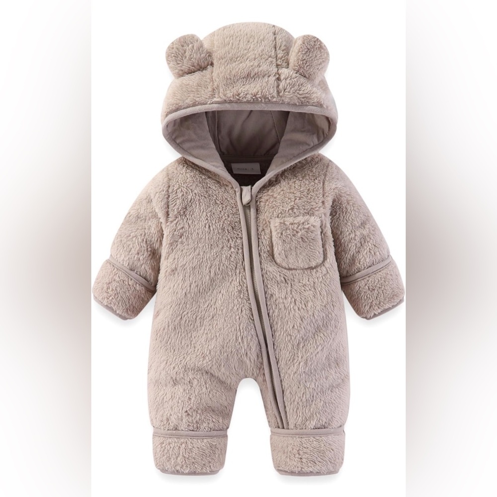 Cozy Tan Kids One Piece